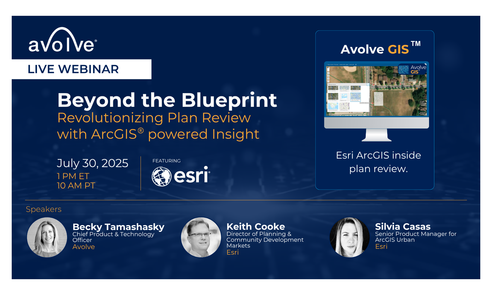 E1sri GIS Webinar