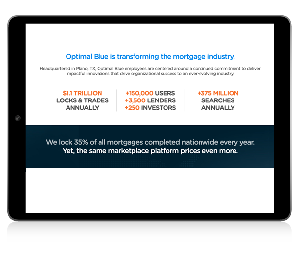 GAIN ACCESS TO THOUSANDS OF LENDERS