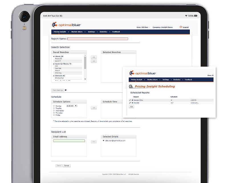 COMPREHENSIVE REPORTING IN SECONDS