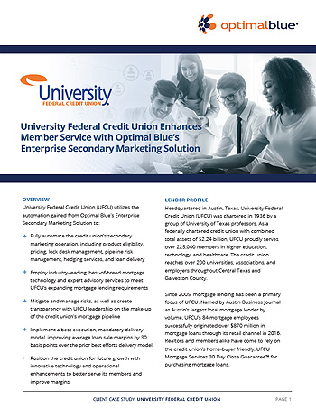 University FCU Enhances Member Service