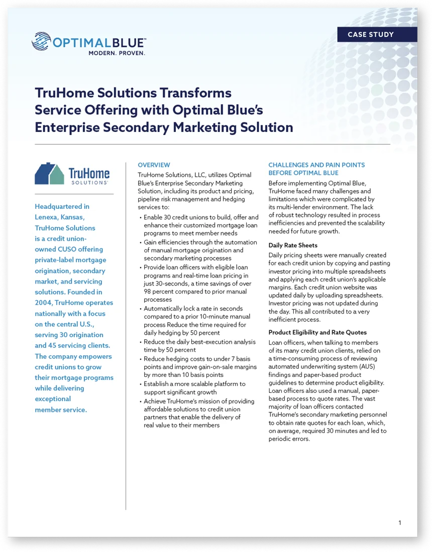 TruHome Solutions Transforms Offering
