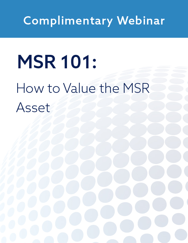 MSR 101: How to Value the MSR Asset