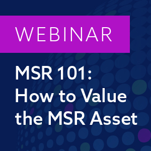 MSR 101: How to Value the MSR Asset