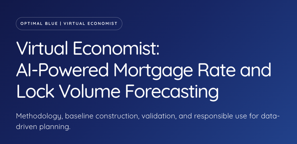Virtual Economist Forecast Visualization