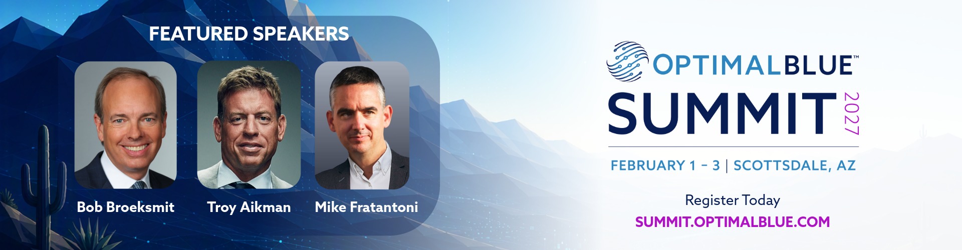 Optimal Blue Summit 2027 Speakers