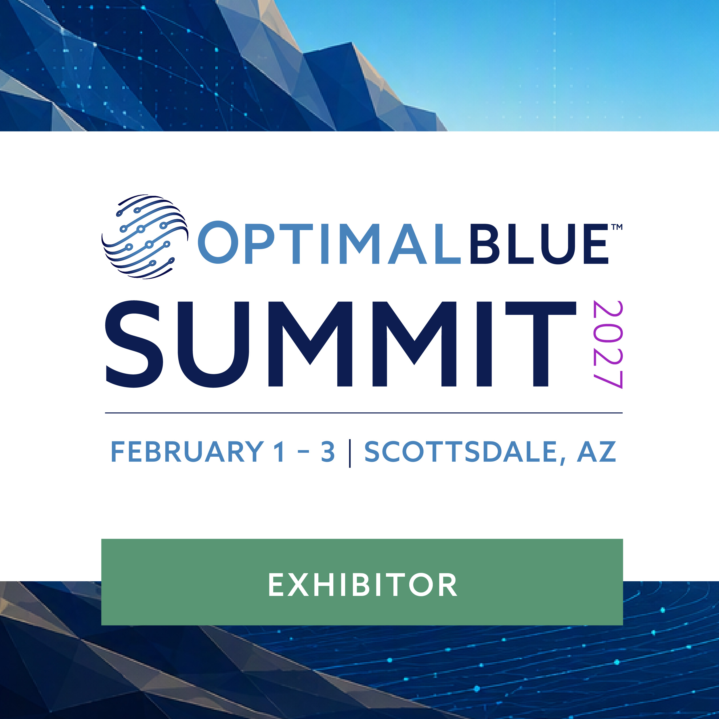 Preview of the ready-to-use Summit exhibitor social graphic