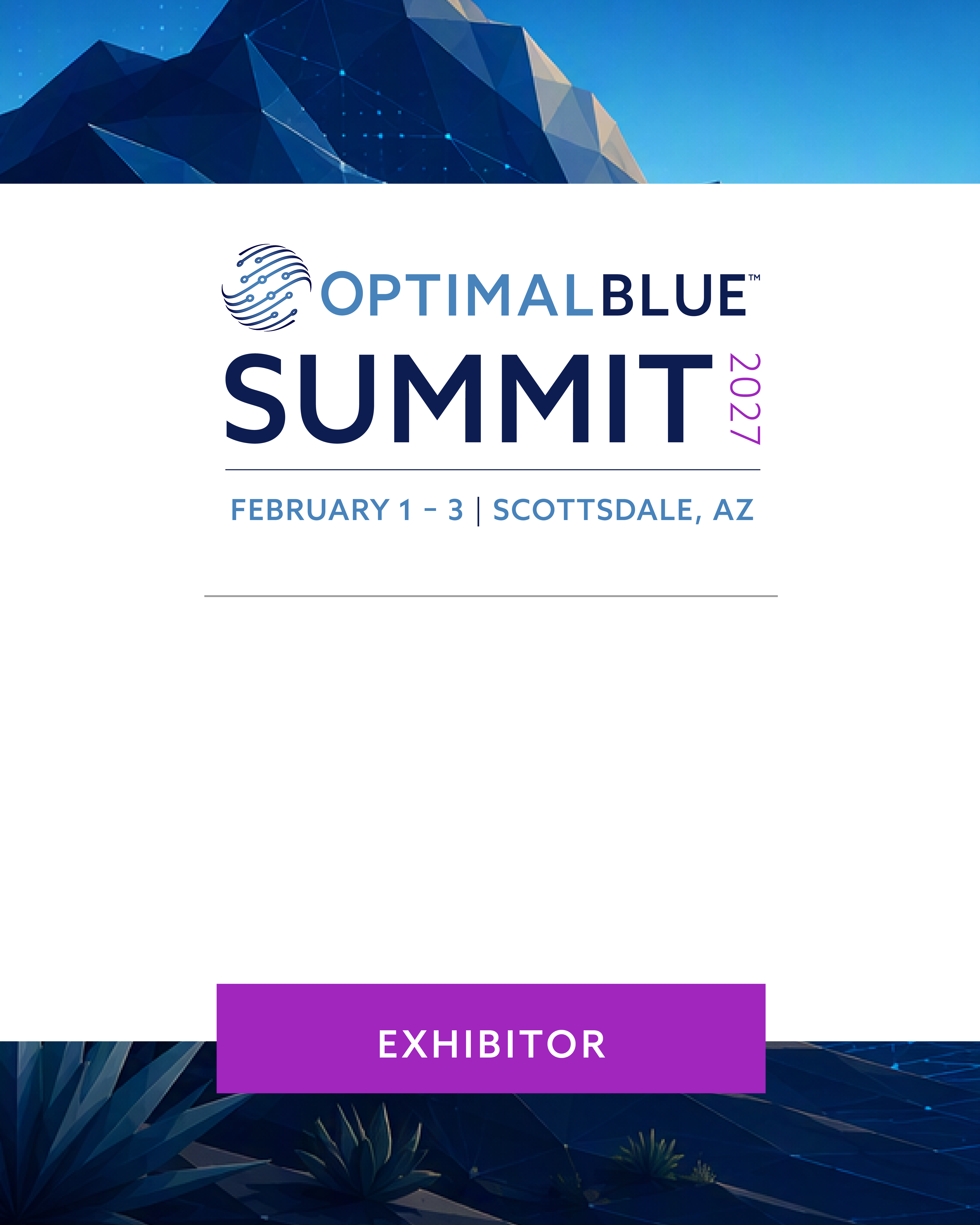 Preview of the customizable Summit exhibitor social graphic