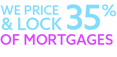 35% priced and locked